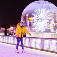 Спортивные развлечения от «Городской фермы» на катке ВДНХ 2022 фотографии