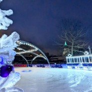 Катки с натуральным льдом в парках Москвы 2022-2023 фотографии
