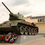 День защитника Отечества в музее истории танка Т-34 2020 фотографии