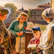 Выставка «Память поколений: Великая Отечественная война в изобразительном искусстве» фотографии