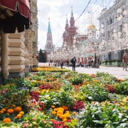 Фестиваль цветов в ГУМе 2021 фотографии