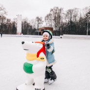 Каток «Лёд» в парке «Сокольники» 2022-2023 фотографии