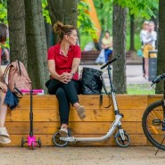 Прокат велосипедов в парках Москвы 2021 фотографии