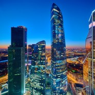 Арт-вечеринка в Москва-Сити фотографии
