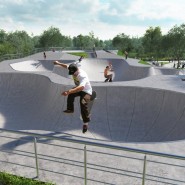 Скейт-площадки в парках Москвы 2020 фотографии
