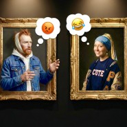 Выставка говорящих картин «Ни в какие рамки» фотографии