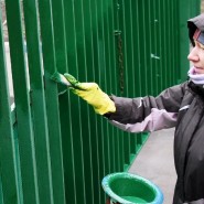 Общегородской субботник в Москве 2022 фотографии