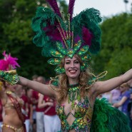 Бразильский карнавал в Измайловском парке 2017 фотографии