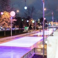 Открытие зимнего сезона в Парке Горького 2015 фотографии