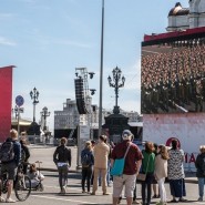 Концертная программа на площади перед храмом Христа Спасителя 2019 фотографии