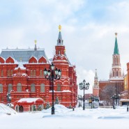 Новогодняя обзорная экскурсия по Москве (3 часа) фотографии