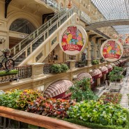 Фестиваль цветов в ГУМе 2021 фотографии