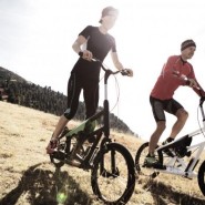 Тренировка на велостепперах на Воробьевых горах фотографии
