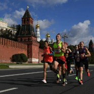 Фан-ран перед Московским марафоном в Парке Кузьминки 2022 фотографии