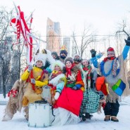 Рождество в парках Москвы 2018 фотографии