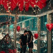 Романтическое свидание на 67 этаже фотографии