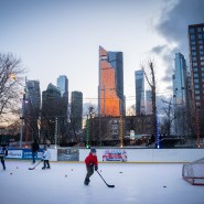 «City каток» в парке «Красная Пресня» 2022-2023 фотографии