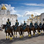 Развод конных и пеших караулов Президентского полка 2026 фотографии