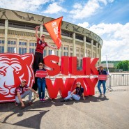 Финиш ралли «Шелковый путь» в Лужниках 2022 фотографии