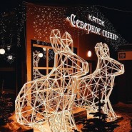 Каток «Северное сияние» в Сквере по Олонецкому проезду 2020-2021 фотографии