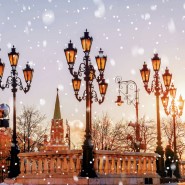 Новогодняя обзорная экскурсия по Москве (3 часа) фотографии