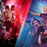 Симфо-битва Coldplay и RHCP на крыше с видом на Москву фотографии