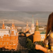 Симфония уходящего солнца. Единственный мужской оркестр на крыше The Carlton с видом на Кремль фотографии