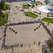 Выступления мотоциклистов Почетного эскорта на ВДНХ 2023 фотографии