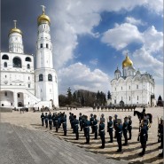 Развод конных и пеших караулов Президентского полка 2026 фотографии