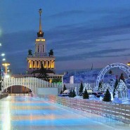 Благотворительный день на катке ВДНХ 2022 фотографии