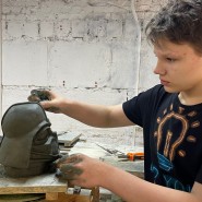 Мастер-класс по скульптуре в студии «Объём» фотографии