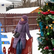 Новогодние Ёлки на Городской Ферме на ВДНХ 2020/2021 фотографии