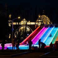 Тюбинговая горка на ВДНХ «Сияние» 2020-2021 фотографии