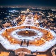 Каток на ВДНХ 2022-2023 фотографии