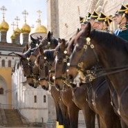 Развод конных и пеших караулов Президентского полка 2026 фотографии