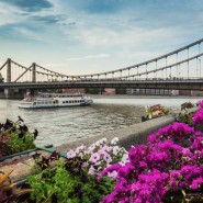 Прогулка на теплоходе «Ривер Палас» по центру Москвы фотографии