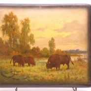 Выставка «Федоскино: масло, лак, папье-маше» фотографии