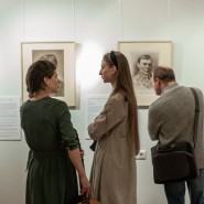 Выставка «Василий Журавлев. Портреты писателей и поэтов» фотографии