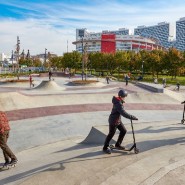 Скейт-парки в парках Москвы 2022 фотографии