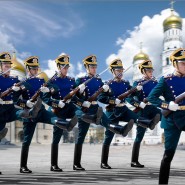 Развод конных и пеших караулов Президентского полка 2026 фотографии