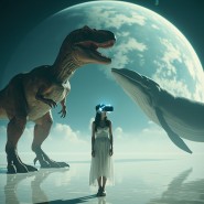 Иммерсивная выставка «Частицы» фотографии