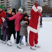 Каток «Северное сияние» в Сквере по Олонецкому проезду 2020-2021 фотографии