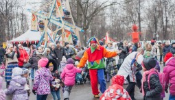 Семейная Масленица в Перовском парке 2017