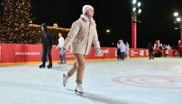 Каток на Северном речном вокзале 2022-2023