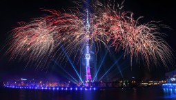 Праздничный салют 9 мая с высоты 337 метров 2019