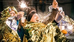 Новогодняя ночь в Саду имени Баумана 2017