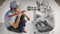 Выставка 3D иллюзий «Карандаш против камеры»