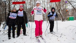 Лыжня в парке «Останкино» 2016