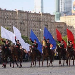 День флага на Поклонной горе 2016