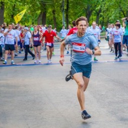 Благотворительный пробег в «Сокольниках»